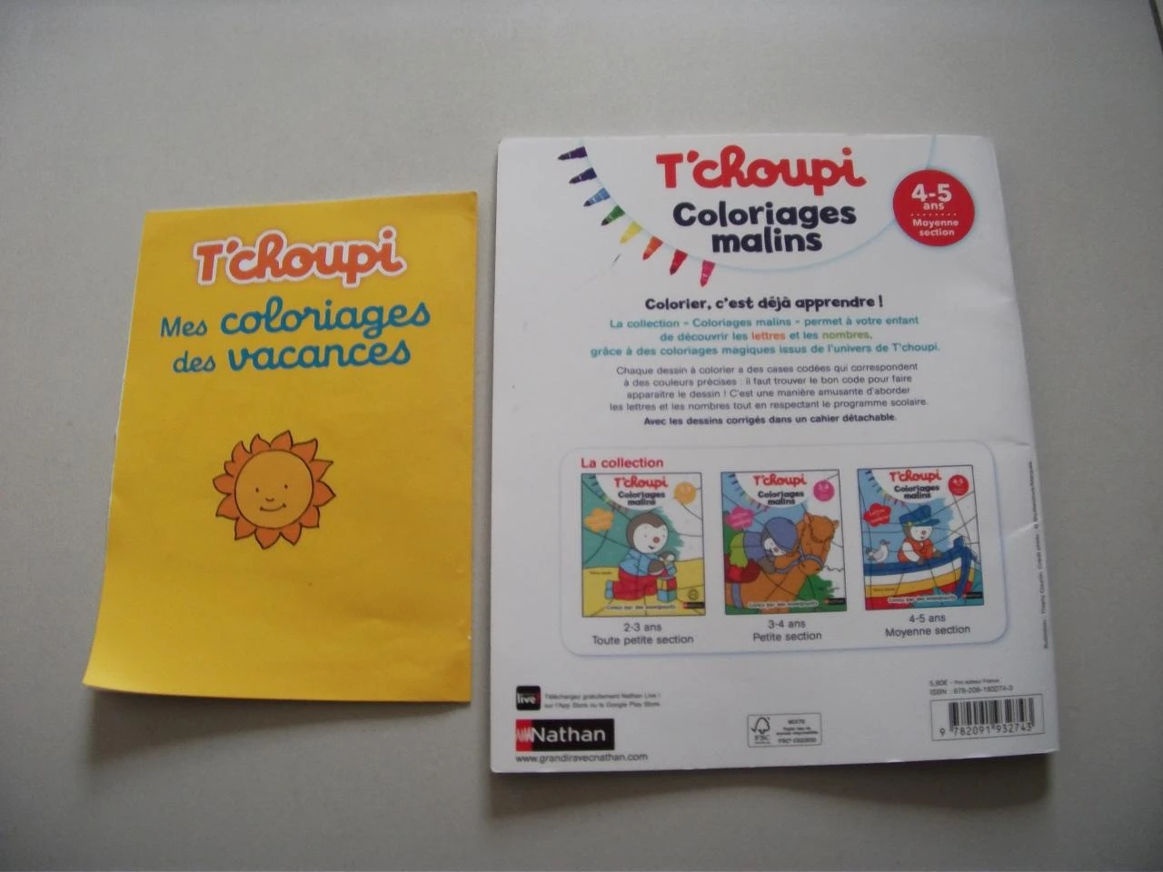 Slimme kleurboek T'choupi 4-5 jaar Nathan – photo 7